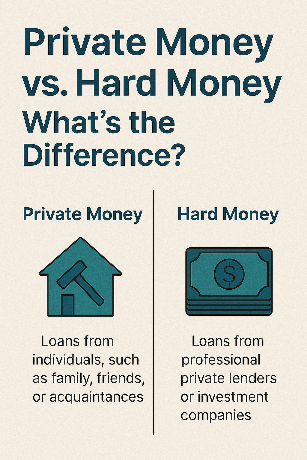 Private Money vs. Hard Money What’s the Difference